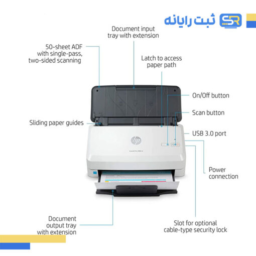 اسکنر اچ پی مدل ScanJet Pro 2000 s2
