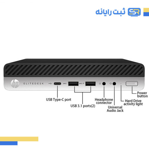 کیس استوک HP Elitedesk 800 / 600 G4 i5 سایز تاینی